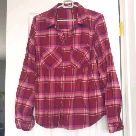 Maurice's pink flannel blouse - Picture 1 of 1